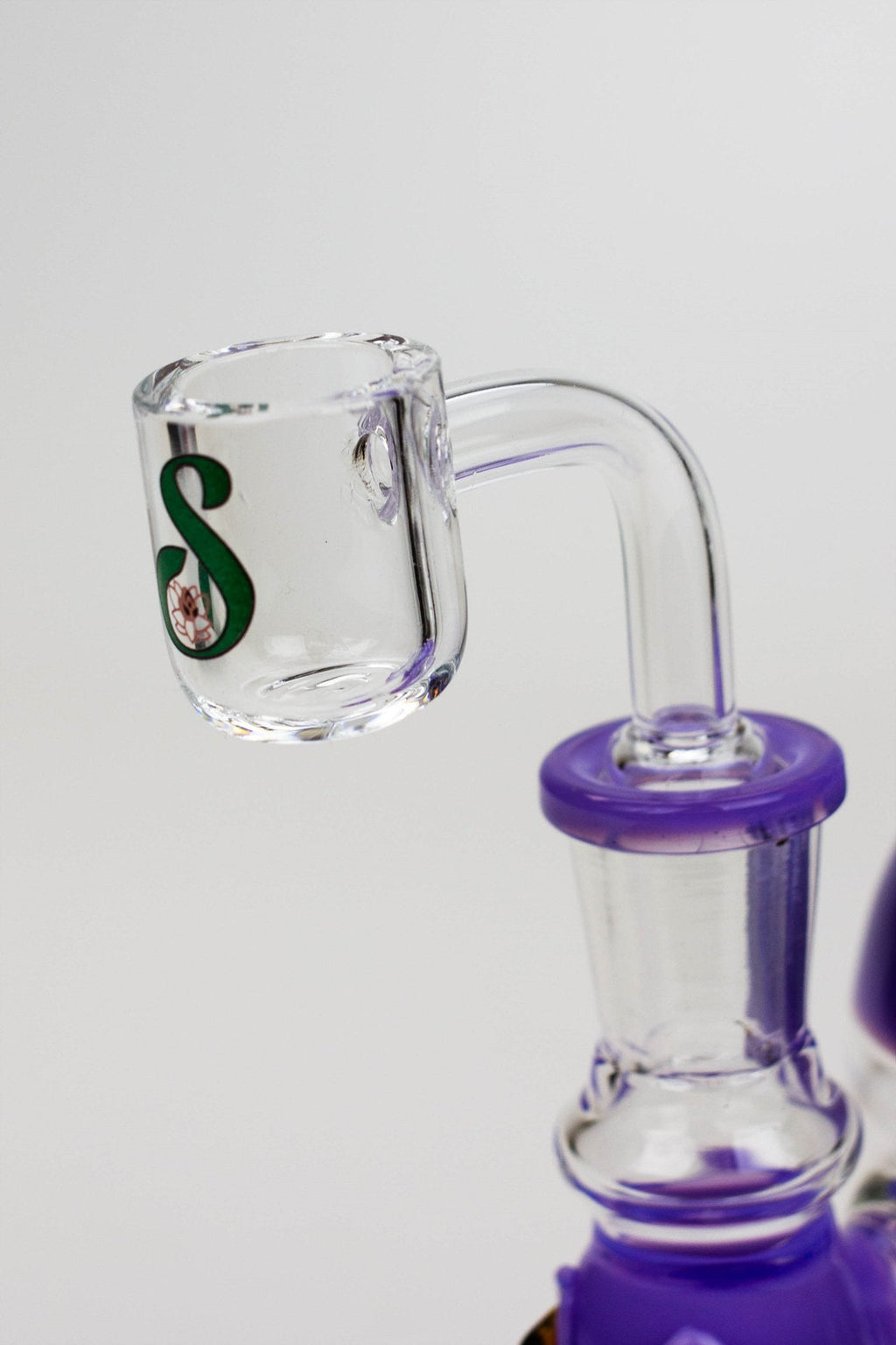 8.5" SOUL Glass 2-in-1 show head diffuser bong