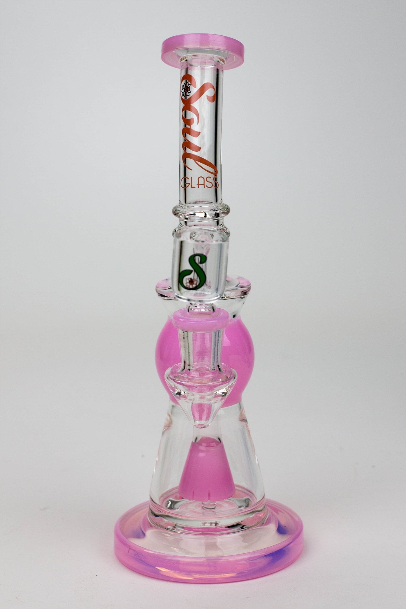 8.2" SOUL Glass 2-in-1 Cone diffuser glass bong