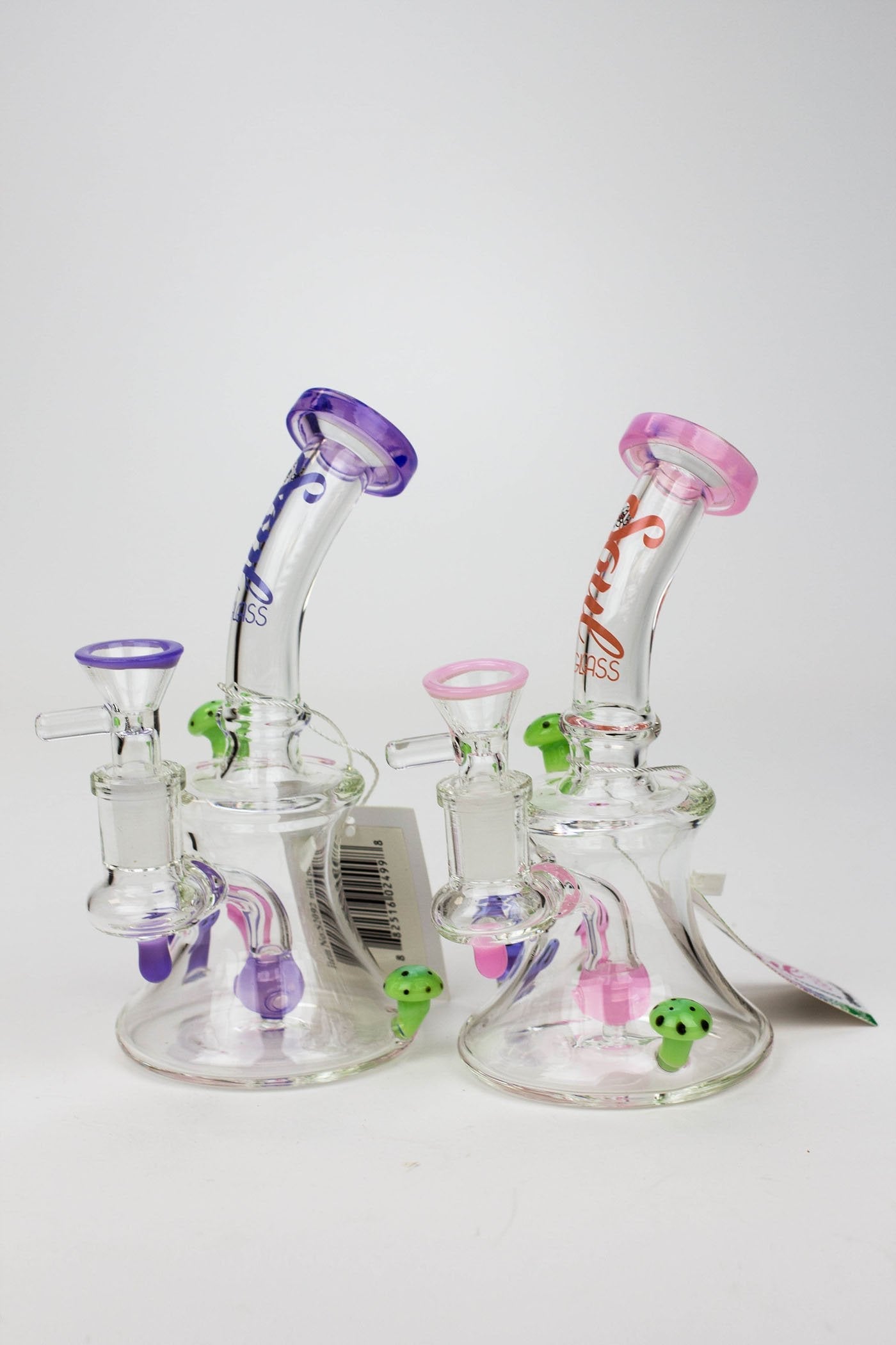 8" SOUL Glass 2-in-1 Mushroom Dab Rig