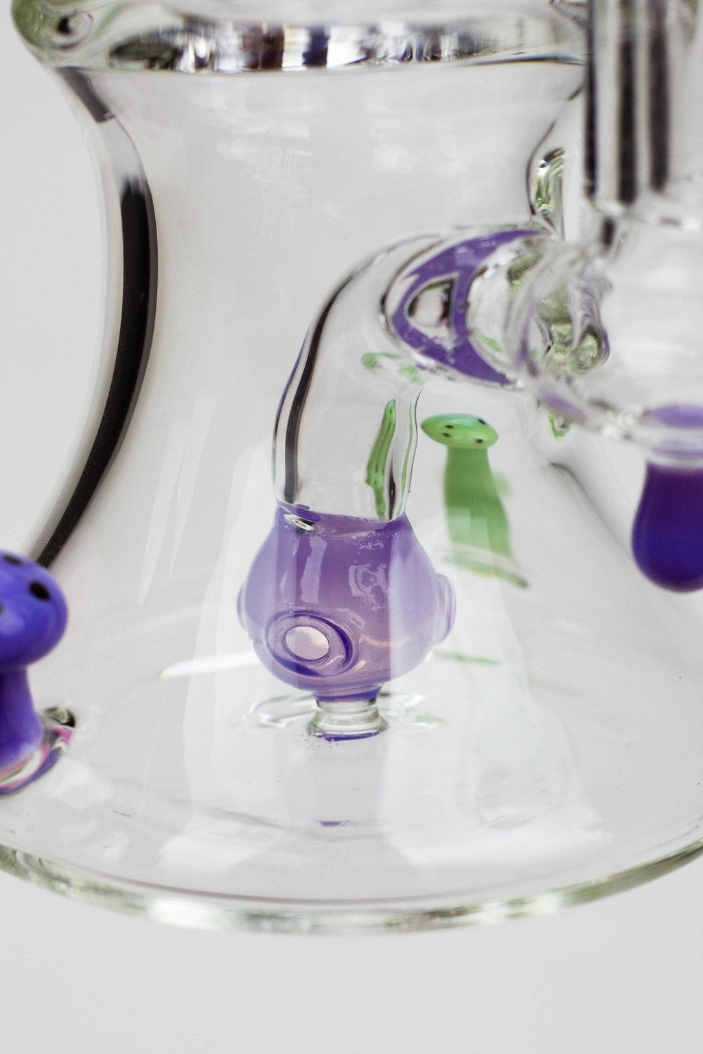 8" SOUL Glass 2-in-1 Mushroom Dab Rig