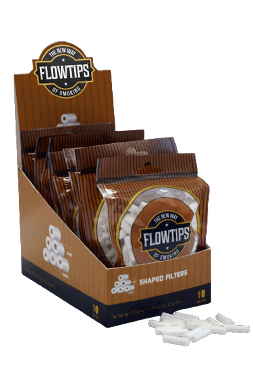 FLOWTIPS-SHAPE FILTER Box of 10