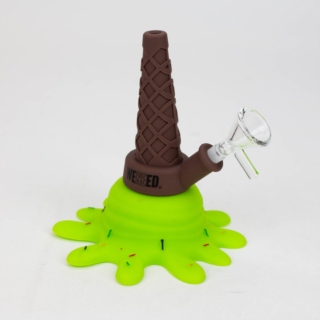 WENEED®- 5.5" Silicone Ice Cream Water Pipe