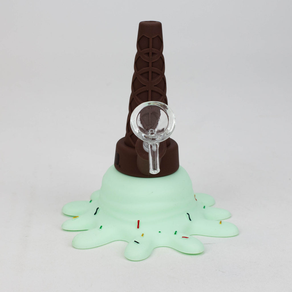 WENEED®- 5.5" Silicone Ice Cream Water Pipe