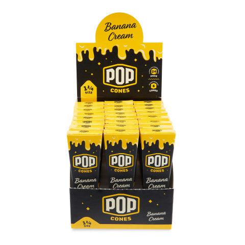 Pop Cones | 1 1/4 Pre-Rolled Cones with Flavor Tip – 6 Pack (24ct Display)