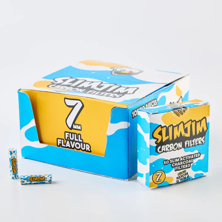 Slimjim - Splash Carbon Filters (7mm) (Pack of 10)