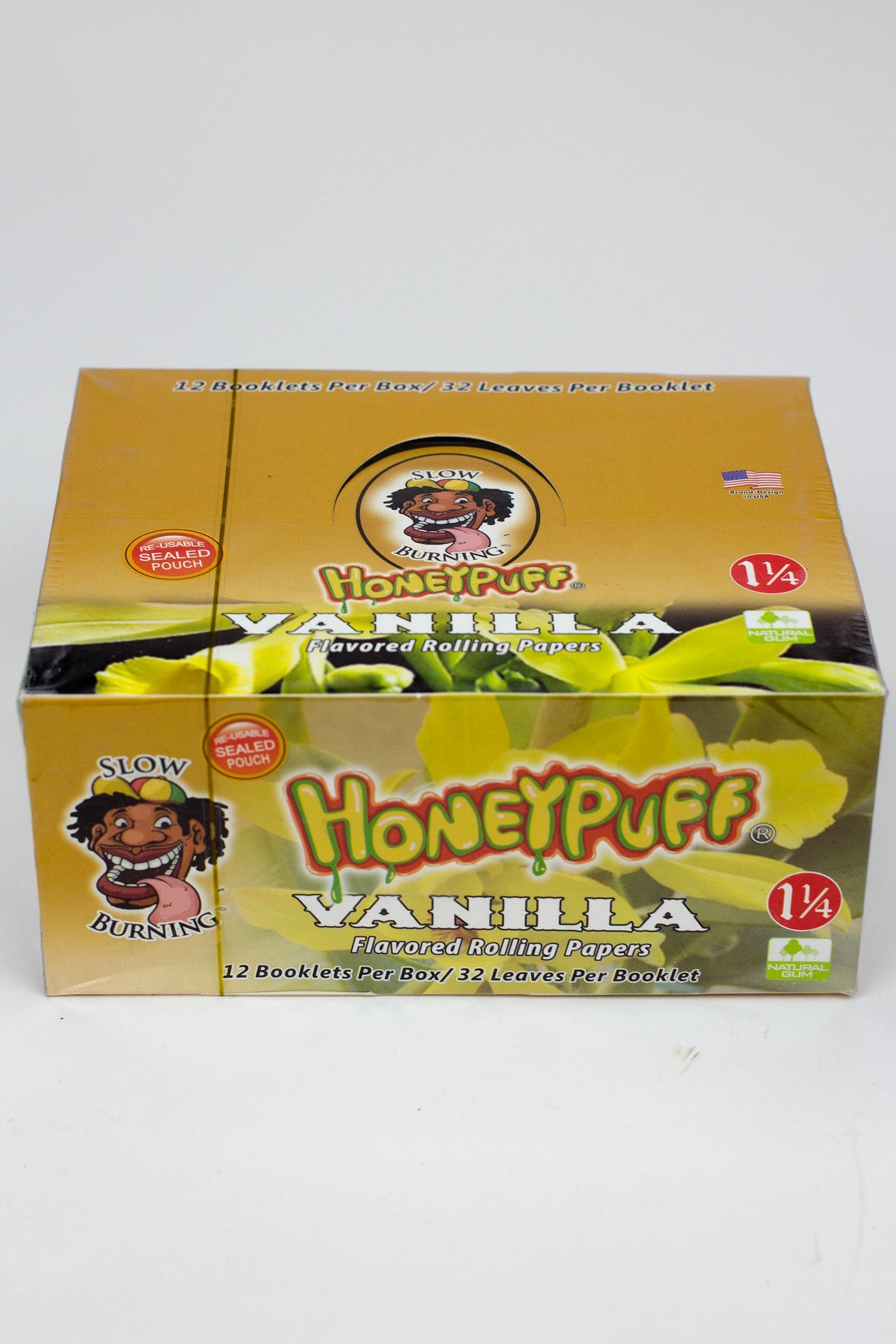 HONEYPUFF 1 1/4 FRUIT FLAVORED ROLLING PAPERS