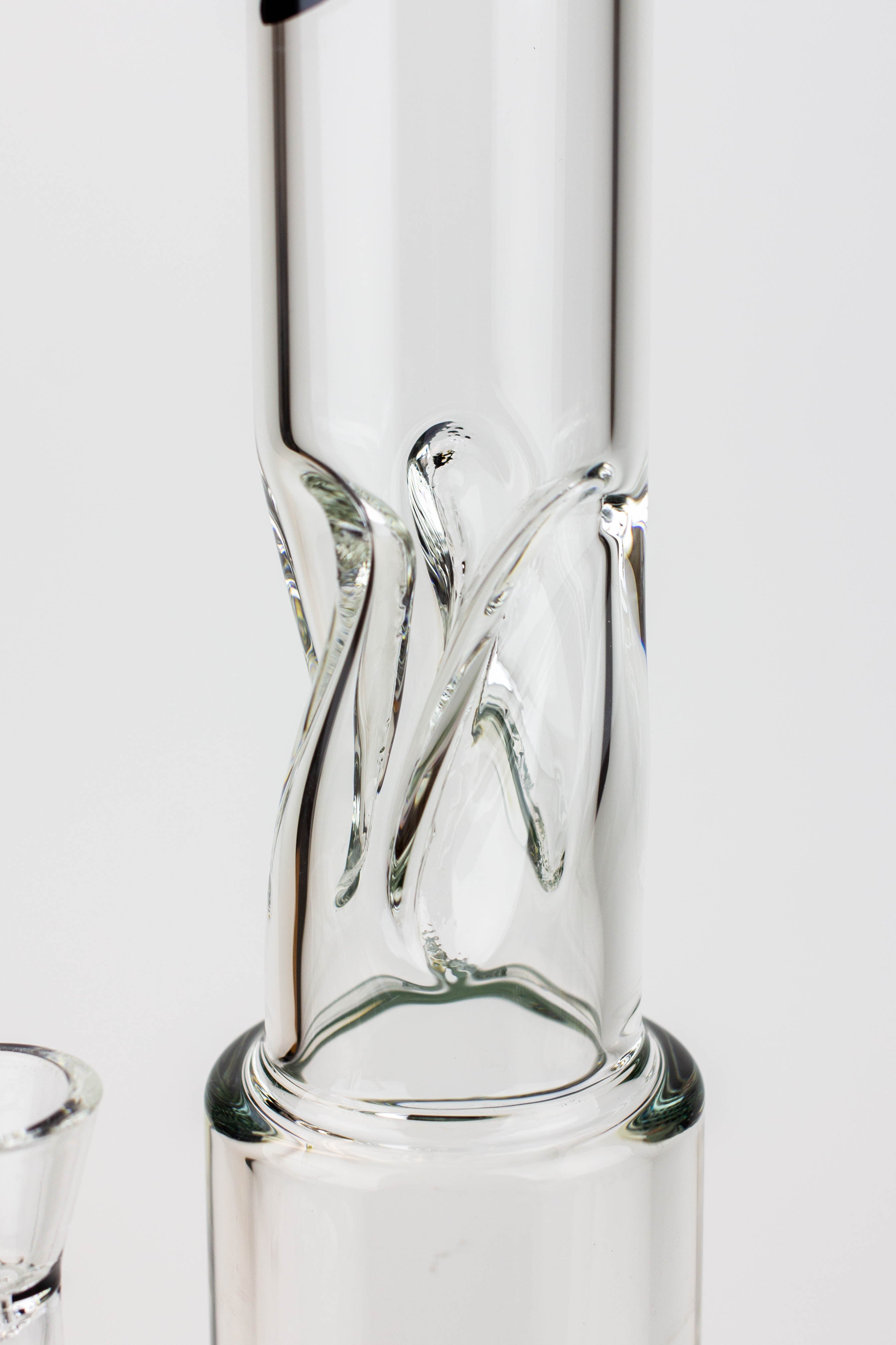 15" WAVE Dual honeycomb glass Bong [W2]