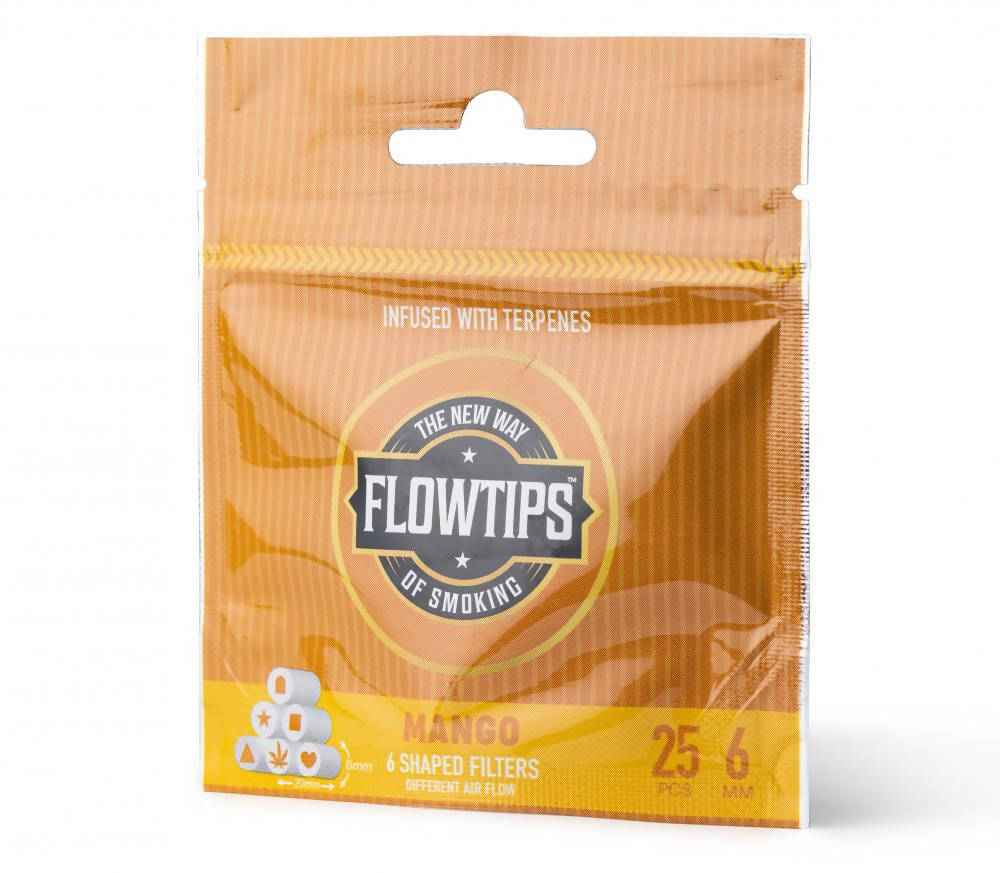 Flowtips Terpene Filter Tips - 25 ct. Bag - 10 ct. Display