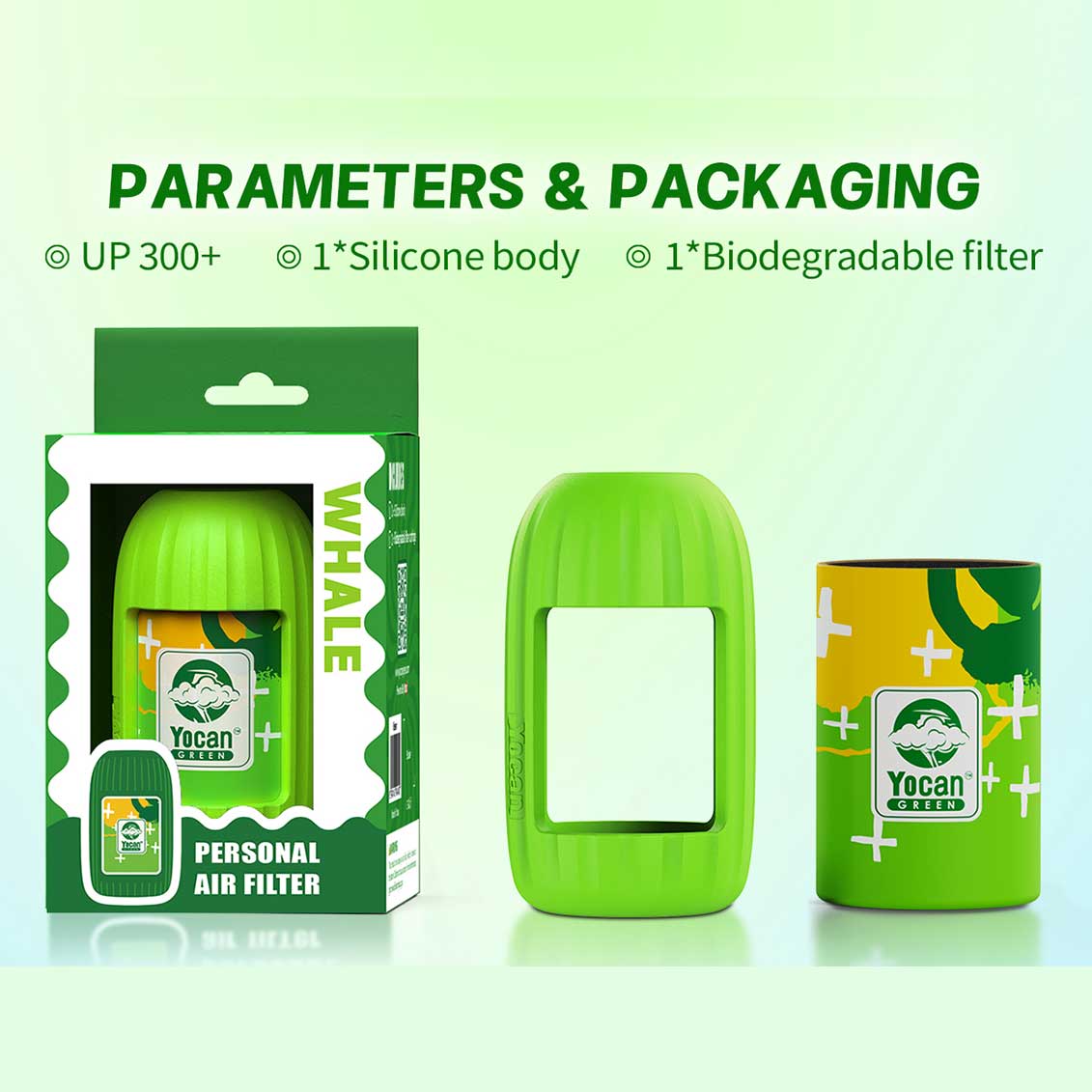 Yocan Green |  WHALE personal air filter