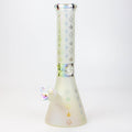 13" XTREME Glass / 7 mm / Sandblast Electroplated Glass beaker Bong [XTR-M209]