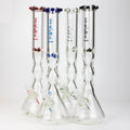 17.5" XTREME / 9 mm / curved tube glass water bong [XTR5002]