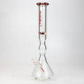 17.5" XTREME / 9 mm / curved tube glass water bong [XTR5002]