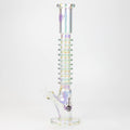 17" XTREME / 7 mm / Rock & Roll Electroplated Tube glass water bong [XTR5006]