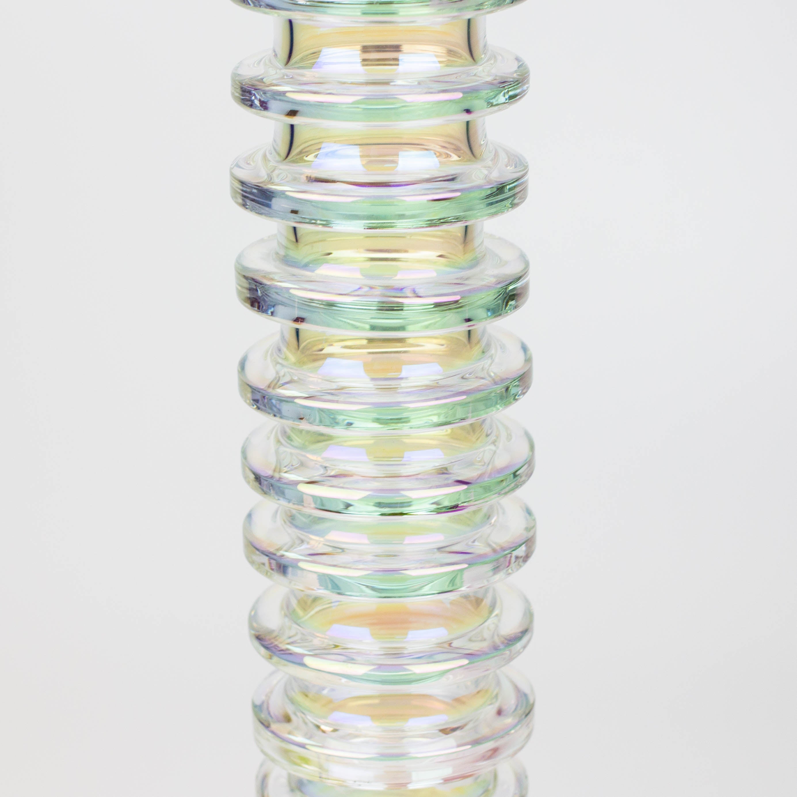 17" XTREME / 7 mm / Rock & Roll Electroplated Tube glass water bong [XTR5006]
