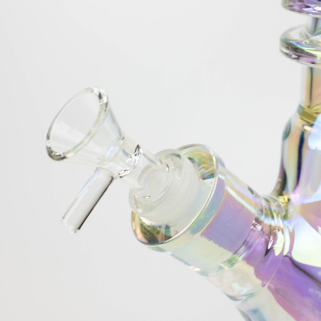 17" XTREME / 7 mm / Rock & Roll Electroplated Tube glass water bong [XTR5006]