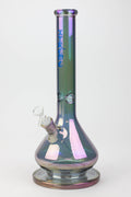 16" XTREME / 7 mm / wide base Electroplated glass Bong [XTR5007]