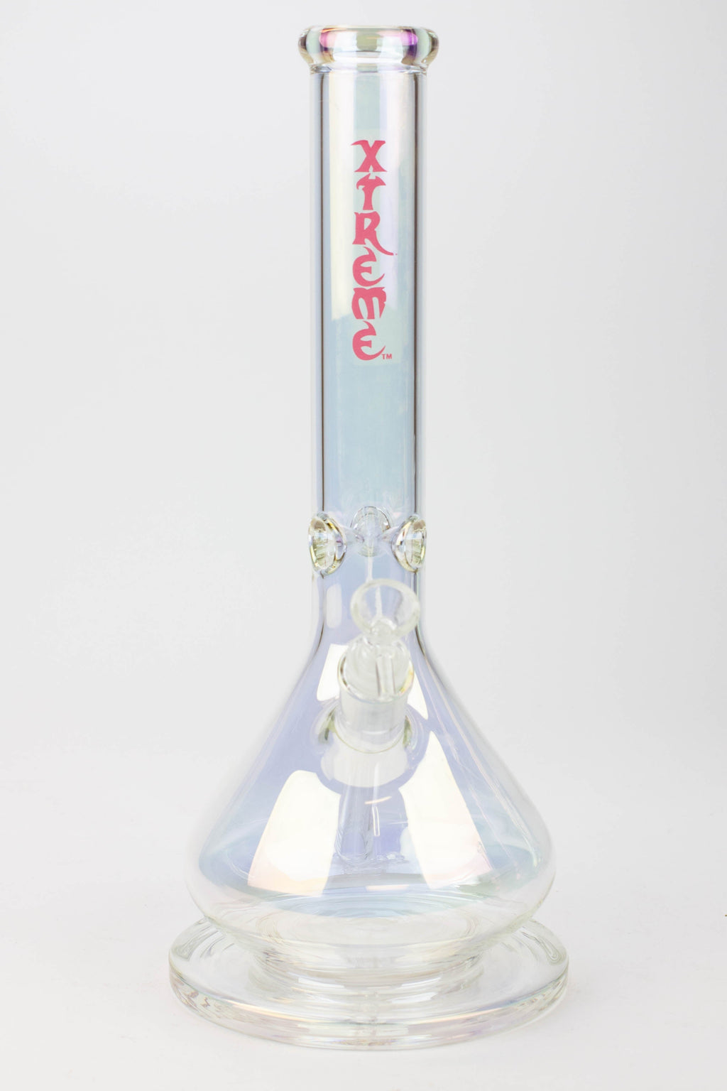 16" XTREME / 7 mm / wide base Electroplated glass Bong [XTR5007]