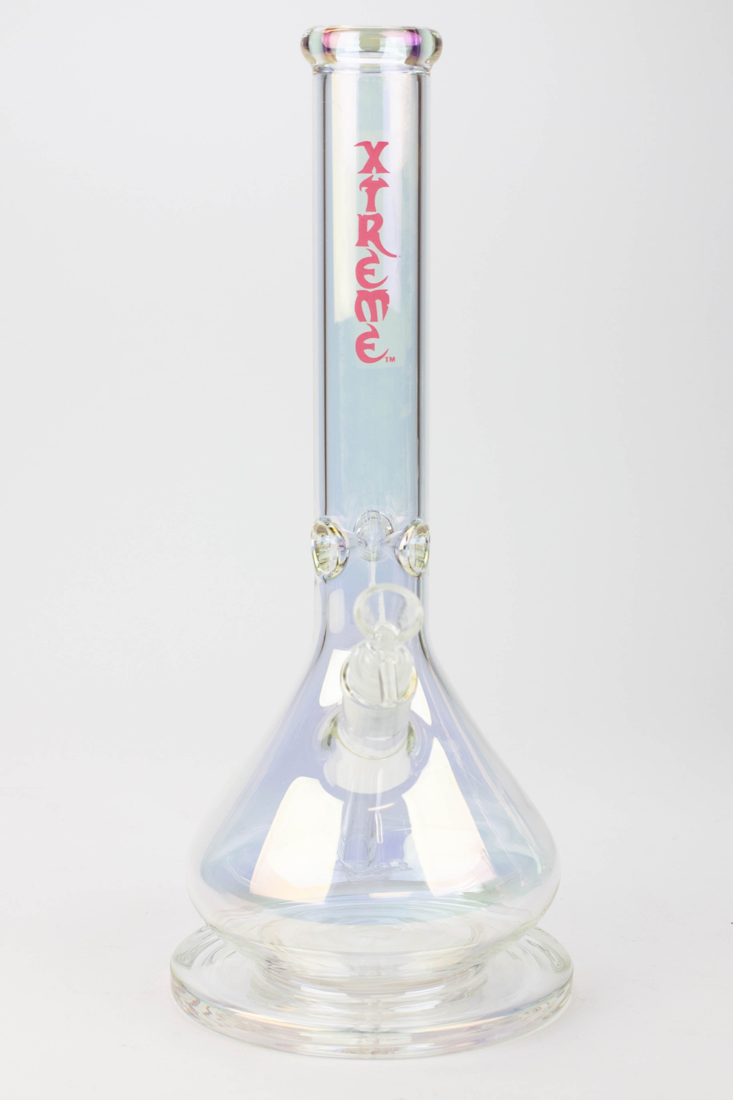16" XTREME / 7 mm / wide base Electroplated glass Bong [XTR5007]