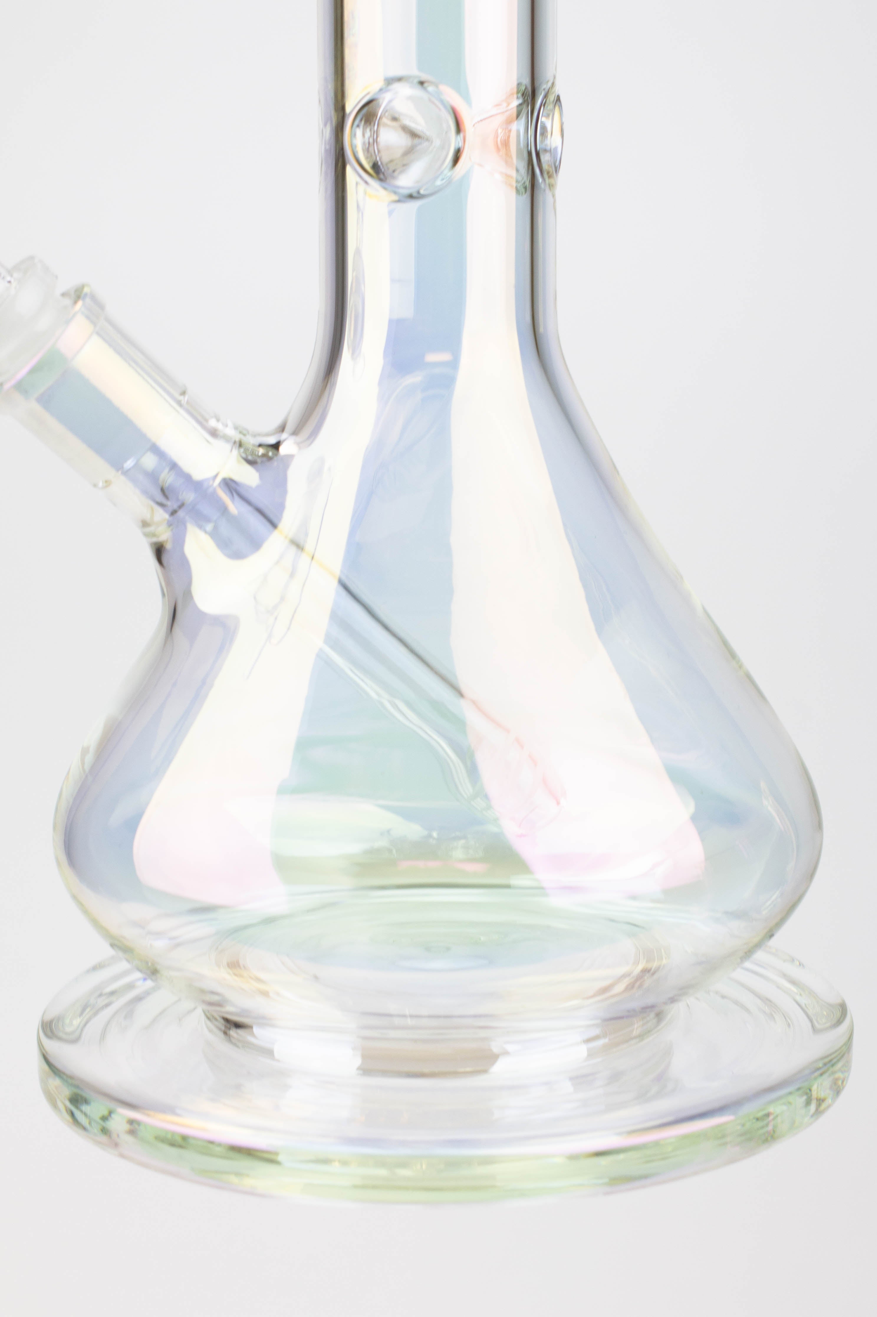 16" XTREME / 7 mm / wide base Electroplated glass Bong [XTR5007]