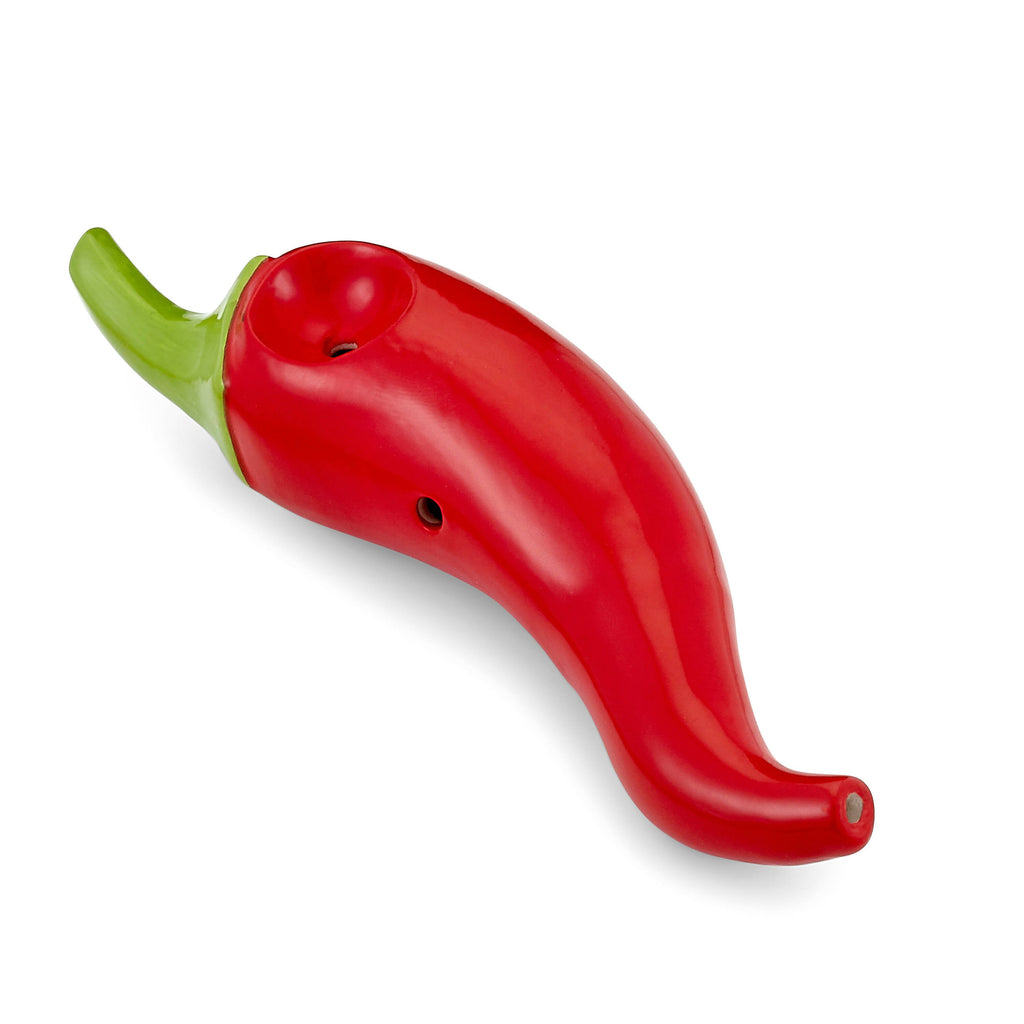 mini chili pepper pipe - red