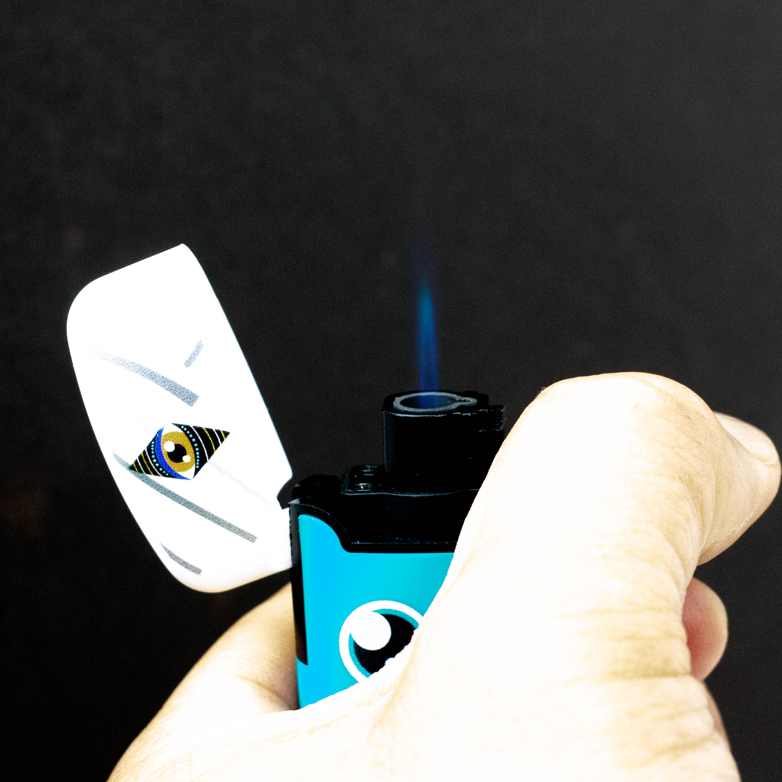 ZENGAZ® Mega Jet Single flame Torch lighter Display of 48