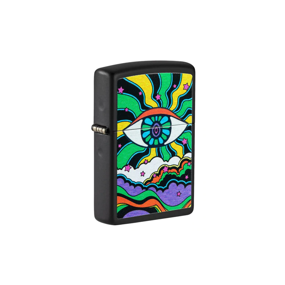 Zippo 49699 Black Light Eye Design