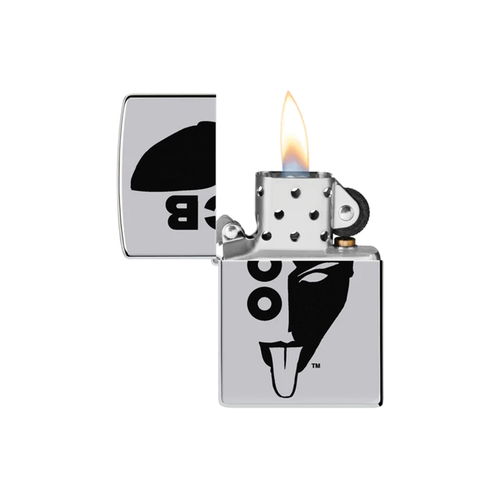 Zippo 250-109226 OCB Reg High Polish Chrome Half Face