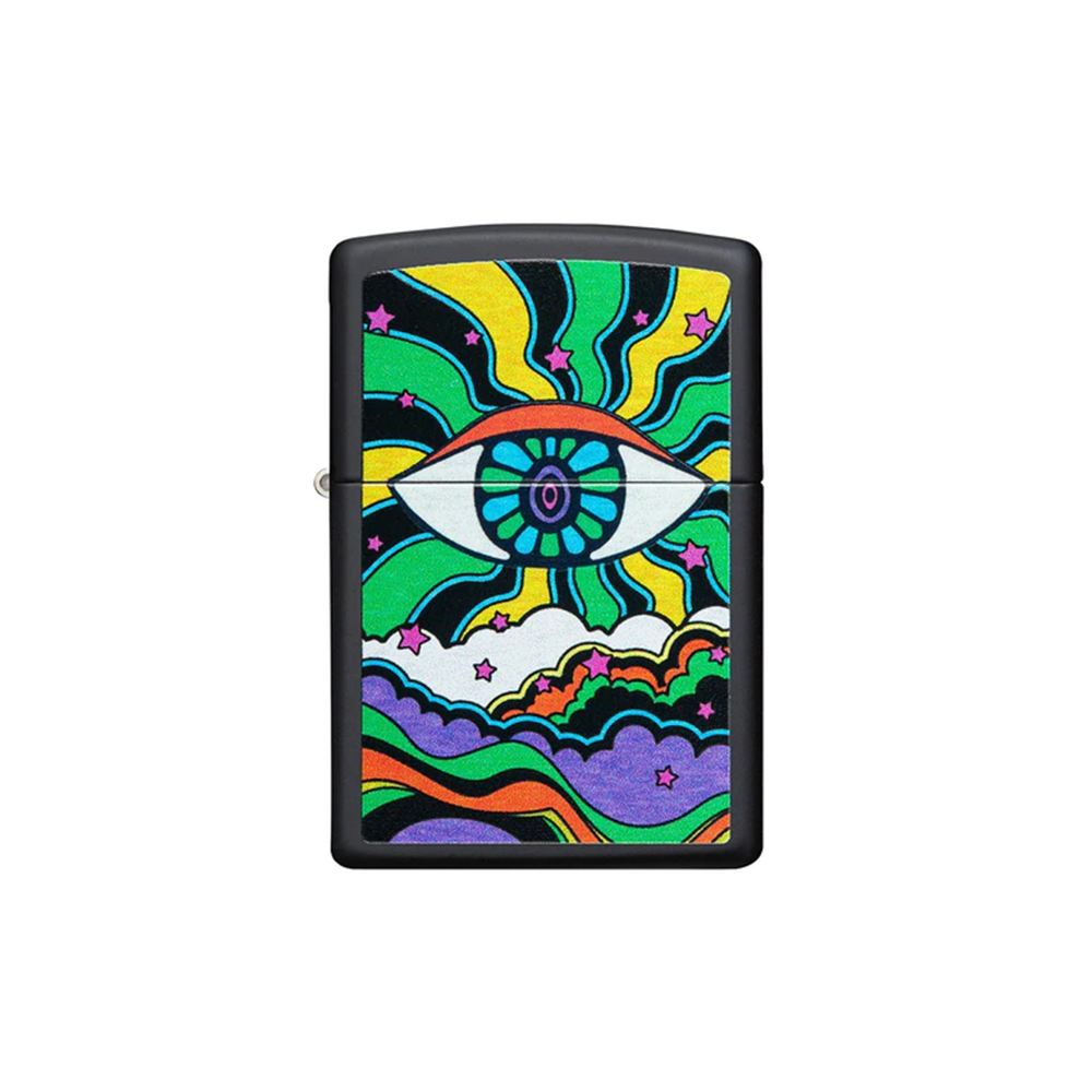 Zippo 49699 Black Light Eye Design