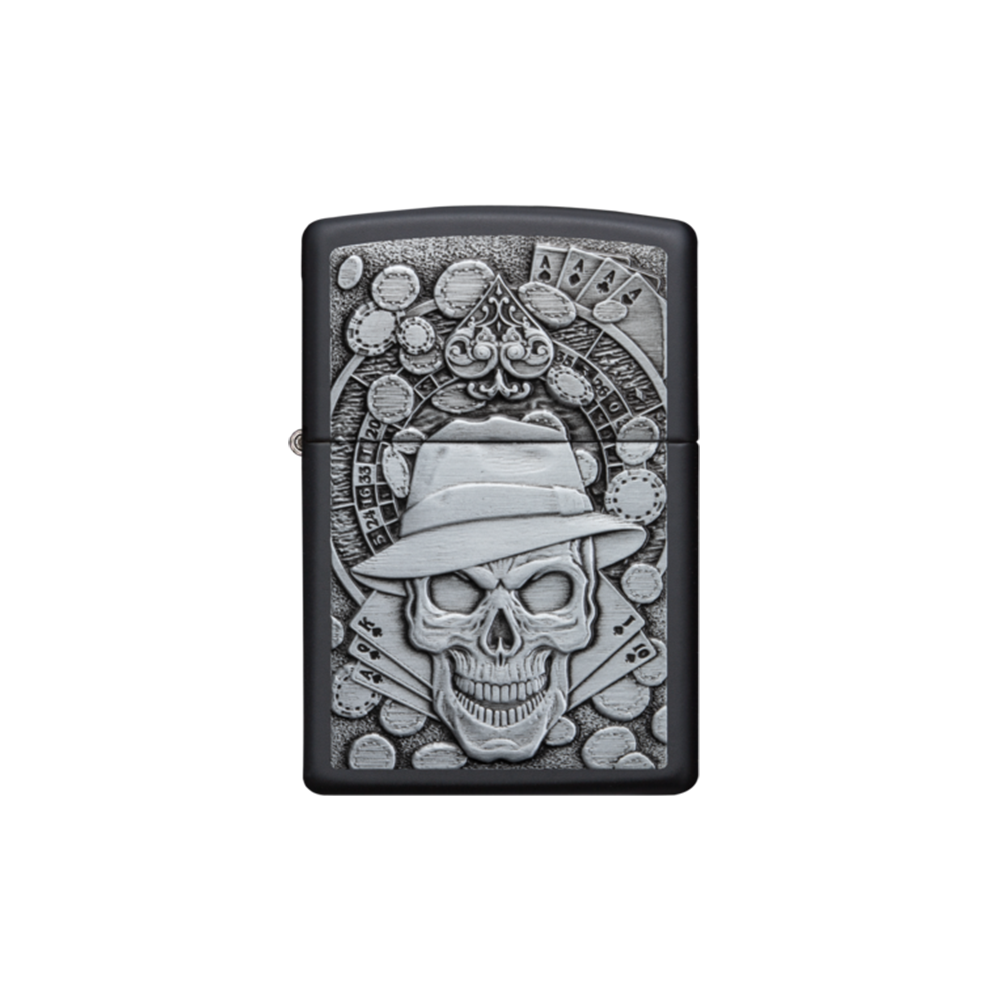 Zippo 49183 Gambling Skull