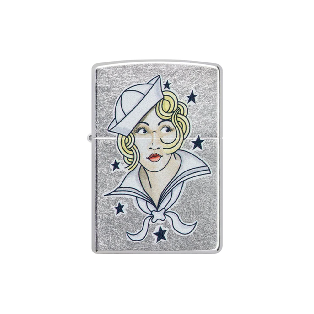 Zippo 49789 Sailor Girl Tattoo Design