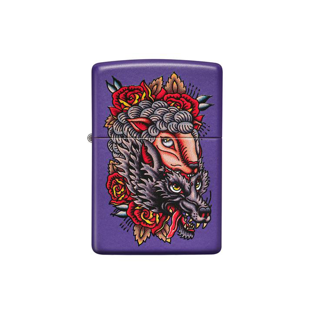Zippo 49413 Wolf Design